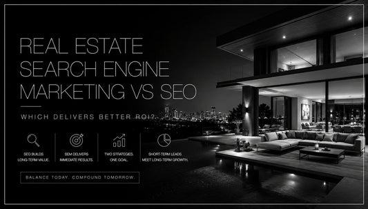 Real Estate Search Engine Marketing vs SEO: Which Delivers Better ROI?